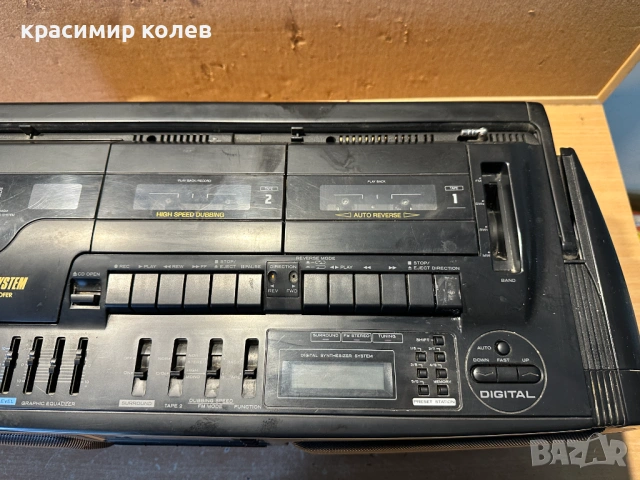 радиокасетофон "HITACHI CX-W750W", снимка 7 - Радиокасетофони, транзистори - 53735620