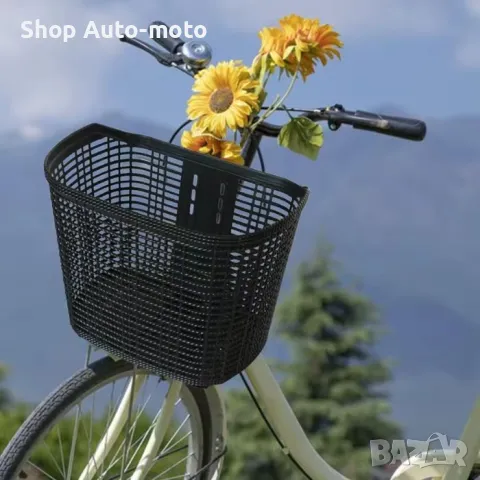 Кошница за велосипед Automat, Предна, Ситна мрежа, PA898, снимка 2 - Аксесоари за велосипеди - 49855426
