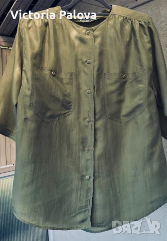 Копринена риза LOTZ Германия, снимка 4 - Ризи - 51273385