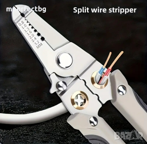 Клещи за кримпване оголване на кабели рязане мултифункционални клещи, снимка 1 - Клещи - 44941512