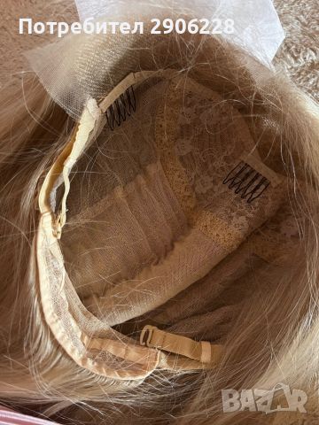 Руса lace front перука, снимка 4 - Аксесоари за коса - 46415605