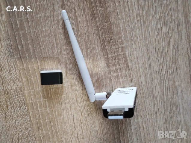 TP-Link TL-WN722N V1 Wireless USB Adapter, снимка 3 - Мрежови адаптери - 51438291