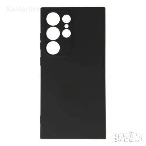 Силиконов кейс bSmart Silicone Soft Cover, За Samsung Galaxy S25 Ultra, Черен, снимка 2 - Калъфи, кейсове - 48915145