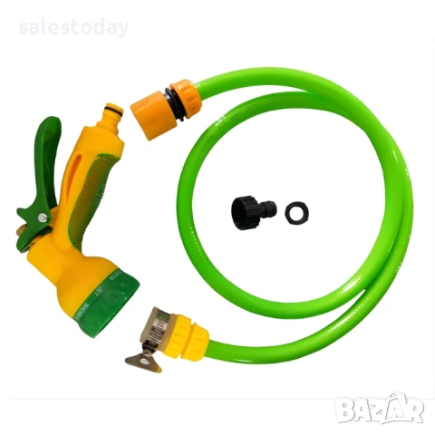 Маркуч с макара и пистолет, 20метра, снимка 3 - Напояване - 42336572