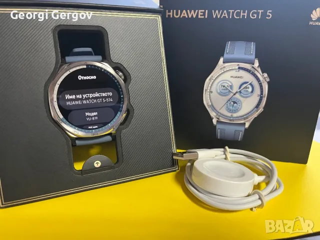 Huawei Watch GT 5, снимка 2 - Смарт часовници - 48882366