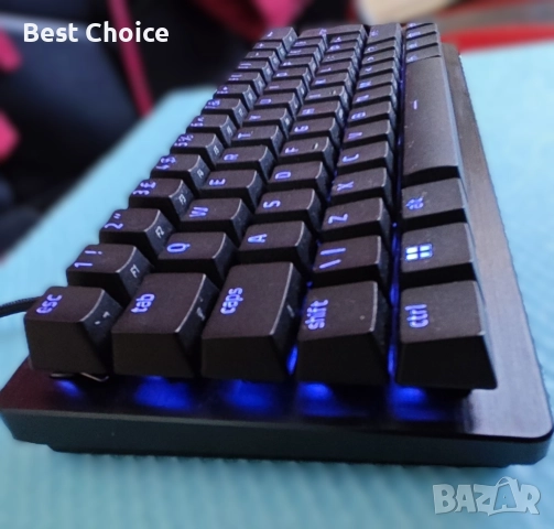 Геймърска клавиатура Razer Huntsman V3 Pro Mini, снимка 7 - Клавиатури и мишки - 52765997
