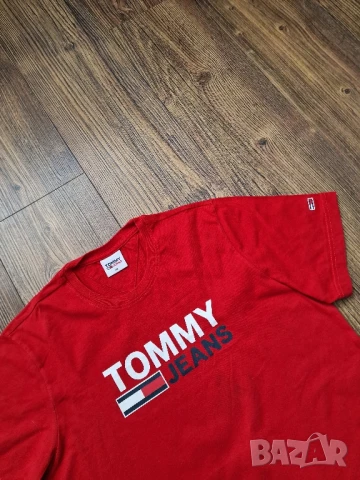 Страхотна мъжка тениска TOMMY HILFIGER размер XS , снимка 3 - Тениски - 50693199