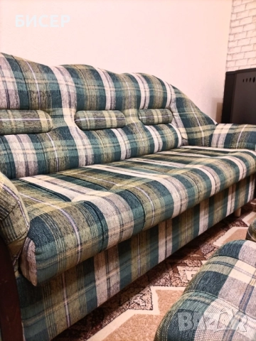 Холна гарнитура, снимка 7 - Дивани и мека мебел - 52805281