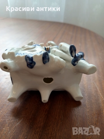 Фигура от порцелан, колекционерска, немска, красива, снимка 5 - Антикварни и старинни предмети - 52318947