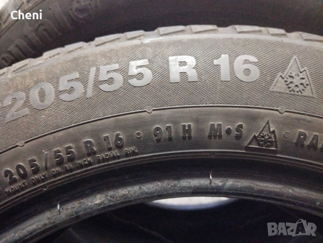 Зимни гуми  16 цола Континентал 205/55., снимка 4 - Гуми и джанти - 51991522