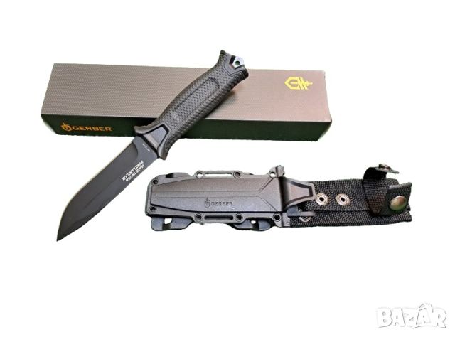 Тактически нож StrongArm Gerber Fiskars USA с калъф - черен, снимка 5 - Ножове - 45438425