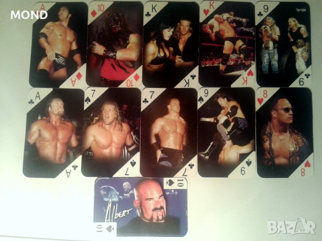 Стари карти с кечисти - WWE