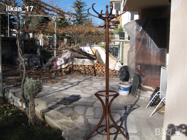 Виенска закачалка Дървена Ретро Варен Бук в добро състояние