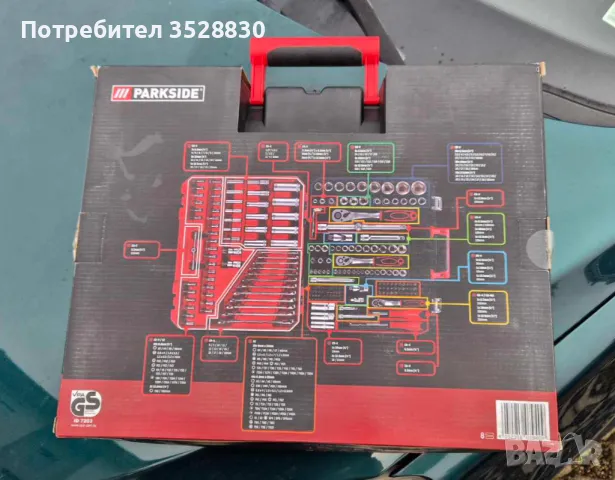 Parkside Гедоре 216 части производител OWIM (ново и запечатано), снимка 10 - Други инструменти - 47405535