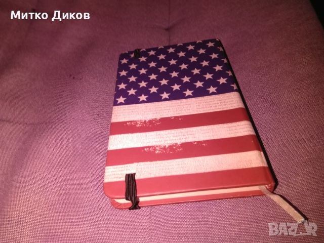 Джобно тефтерче ново USA 140x88mm, снимка 3 - Други - 45586578