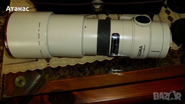  Обектив SIGMA AF  MULTI-COATED APO Tele Macro 400mm F/5.6 за SONY, снимка 5 - Обективи и филтри - 45237231