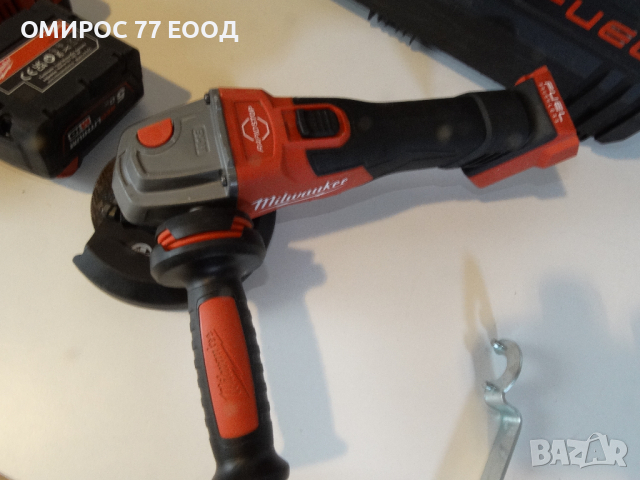 Промоция - Milwaukee M18 FSAG 125 XB със 5 Ah и зарядно - Акумулаторен ъглошлайф, снимка 7 - Други инструменти - 45003928