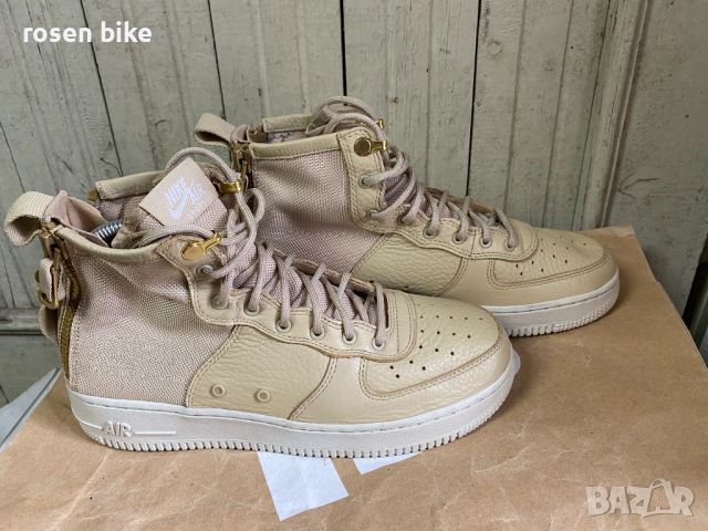 ''Nike SF Air Force 1 Mid "Mushroom"оригинални маратонки 40 номер, снимка 8 - Маратонки - 45437725