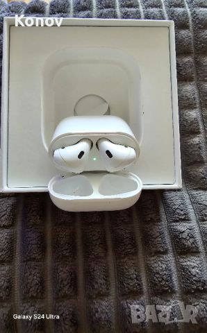 безжични слушалки Apple AirPods 2, Кутия с безжично зареждане, White , снимка 1 - Слушалки, hands-free - 45372305