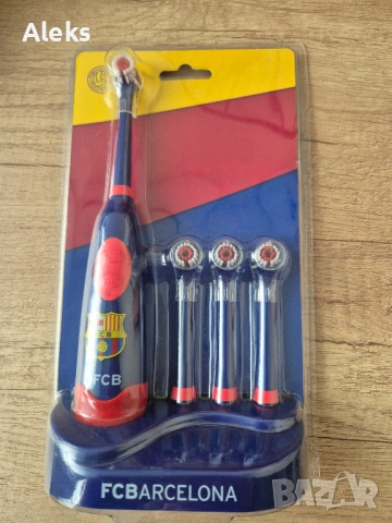 Детска електрическа четка за зъби на Барселона