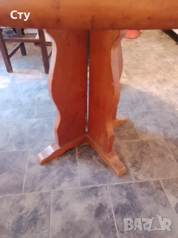 Масивна дървена маса , снимка 4 - Маси - 52001209