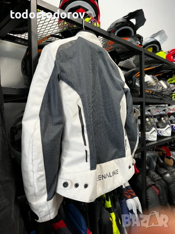 Дамско Текстилно мото яке ADRENALINE MESHTEC 2.0 GREY/WHITE 38 S-M 107.57 лв. / 55 €, снимка 8 - Аксесоари и консумативи - 53731396