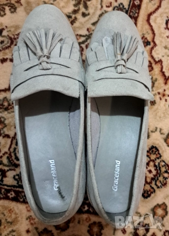 Сиви ежедневни обувки, снимка 2 - Дамски ежедневни обувки - 52030356