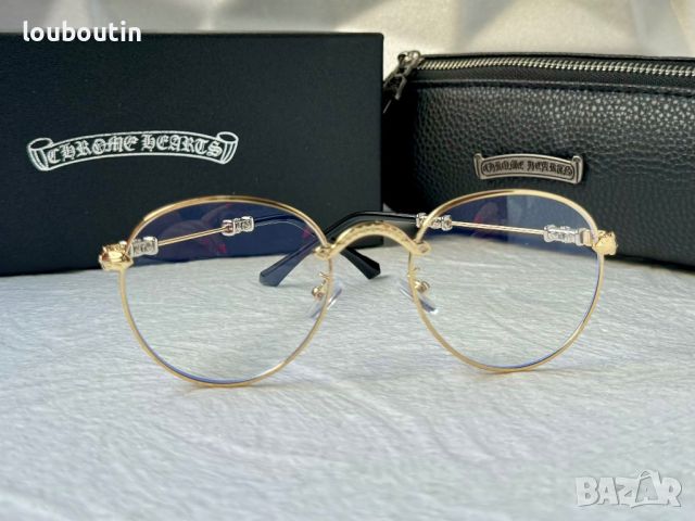 CHROME HEARTS очила за компютър прозрачни слънчеви,диоптрични рамки, снимка 10 - Слънчеви и диоптрични очила - 45572381