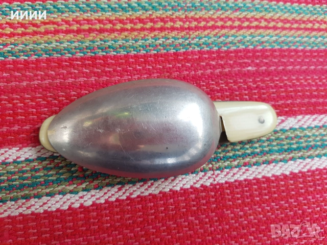 Сгъваема лъжица слонова кост , снимка 3 - Антикварни и старинни предмети - 52720312