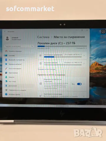 Лаптоп 2-в-1 HP EliteBook 13.3" FHD, i5-7200, 8GB RAM, 256GB SSD, снимка 6 - Лаптопи за работа - 48473210