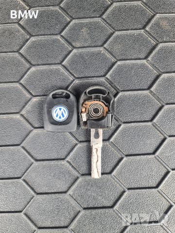 Оригинален ключ с чип за VW, Seat, Skoda, Audi, снимка 3 - Части - 45693391