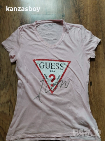 guess - страхотна дамска тениска S, снимка 4 - Тениски - 51488495