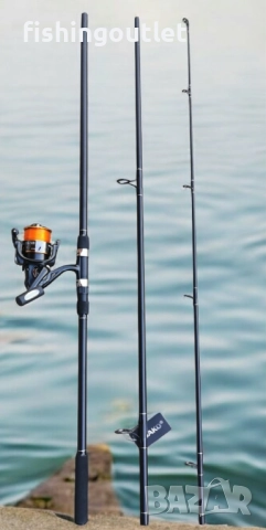 Комплект въдица за шаран 3.60мт , макара VC 8000  с 13 лагера и корда