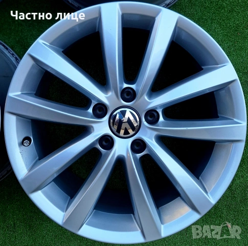 Продавам 4бр 17-ки джанти за Фолксваген Пасат, Голф, Туран, Тигуан , снимка 4 - Гуми и джанти - 54125997