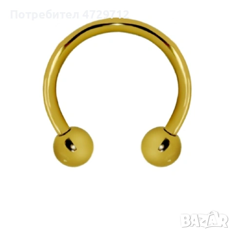 Избор на цвят и размер на пиърсинг, снимка 16 - Обеци - 53463390