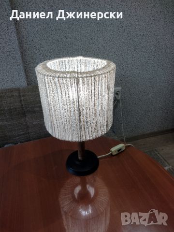 Лампа с абажур и 2 подноса , снимка 11 - Антикварни и старинни предмети - 45784792