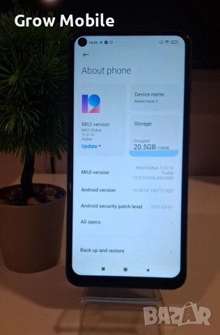 Xiaomi Redmi note 9, снимка 2 - Xiaomi - 52792273