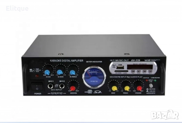 Аудио усилвател BT-339A, снимка 2 - Ресийвъри, усилватели, смесителни пултове - 52840801