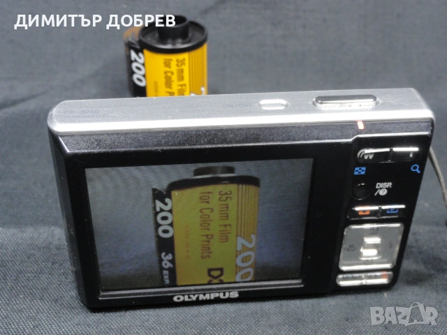 ЦИФРОВ ФОТОАПАРАТ OLYMPUS FE-3000 10.0MP CCD DIGITAL CAMERA Y2K, снимка 11 - Фотоапарати - 53849619