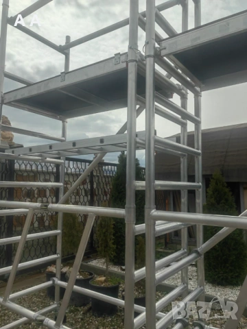 Мобилни алуминиеви скелета под наем - Размери по ваш избор!, снимка 3 - Монтажи - 54130909