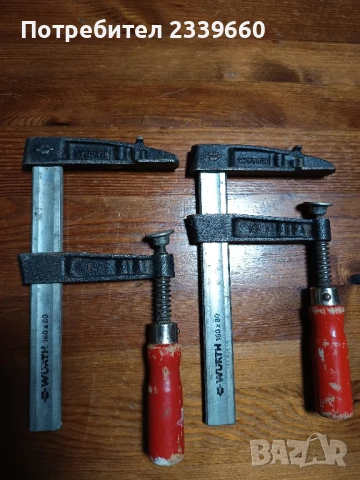 Wurth 714 671 160 Germany дърводелски стяги, снимка 3 - Клещи - 50920908