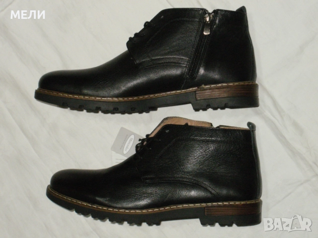 MERCEDES нови мъжки боти естествена кожа 42, снимка 3 - Мъжки боти - 52107764