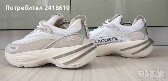 Lacoste Sneakers Mens Size 40.5 /- 26см UK 7 US 8 ОРИГИНАЛ! Мъжки сникърси!, снимка 6 - Кецове - 45636515