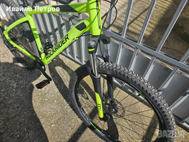 Алуминиев велосипед 27.5 цола ROCKRIDER-шест месеца гаранция, снимка 2 - Велосипеди - 54105591