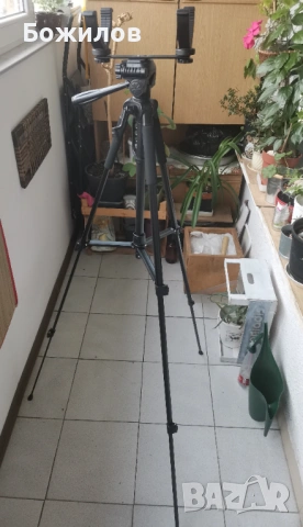 Ловен трипод-тринога с две глави / Нова, снимка 2 - Екипировка - 53564888