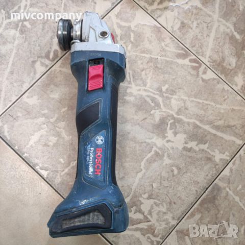 Акумулаторен ъглошлайф BOSCH GWS 180-Li, снимка 5 - Други инструменти - 45453405