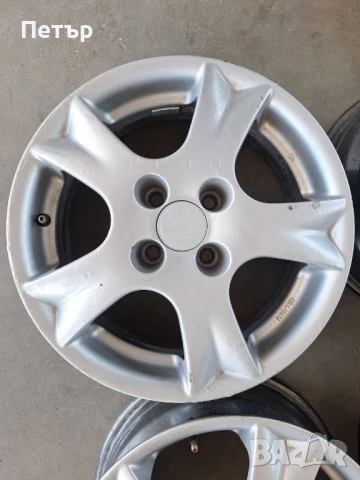 АЛУМИНИЕВИ ДЖАНТИ ЗА ПЕЖО МАЗДА КИА ТОЙОТА  -4Х100Х54-15 цола, снимка 5 - Гуми и джанти - 50877906