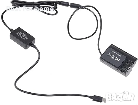 Fotga захранващ адаптер, кабел и декодирана батерия за фотоапарат  Panasonic , снимка 2 - Батерии, зарядни - 50722343