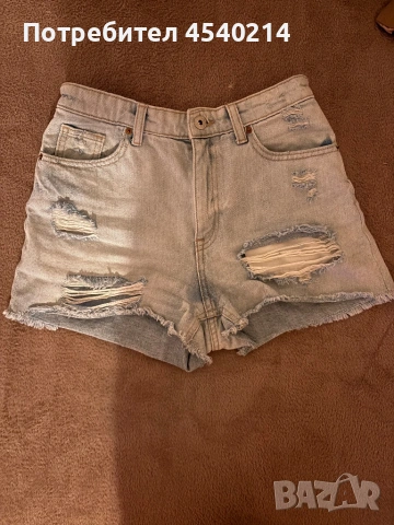 Дънкови къси панталони
