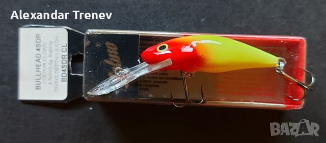 Воблери-Salmo BULLHEAD-стари класики, снимка 3 - Такъми - 46613651